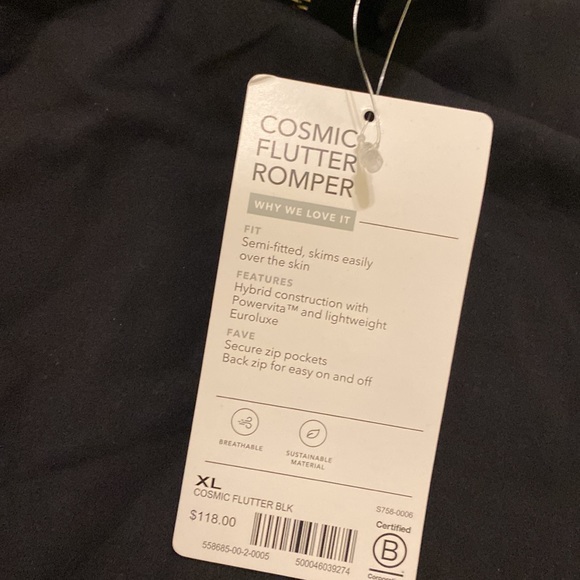 Athleta Cosmic Flutter Romper - Picture 8 of 12